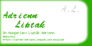 adrienn liptak business card
